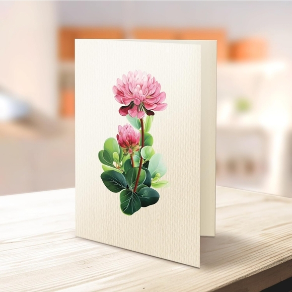 Pop-Up Floral Card - Picture 3 of 9